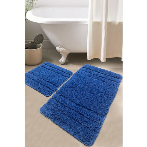 Aberto Design set 2 prostirke za kupatilo Tamnoplavi Slike