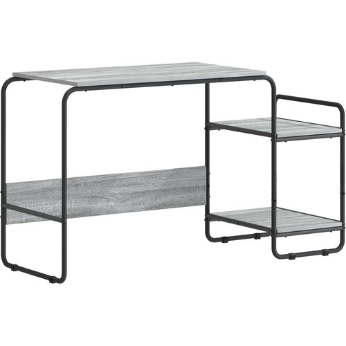  Stol s pohranom Siva Sonoma 131.5 x 50 x 75.5 cm Slike