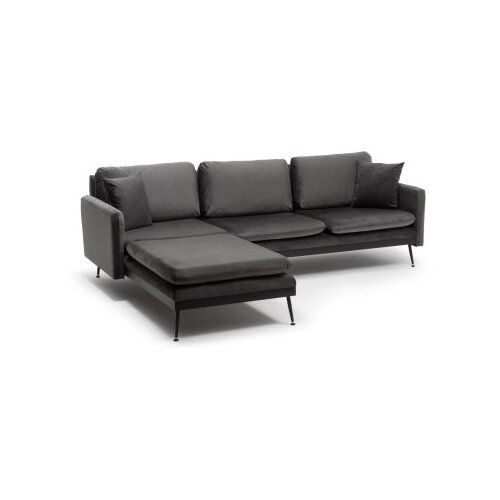 Atelier Del Sofa ugaona garnitura Reya Anthracite Slike
