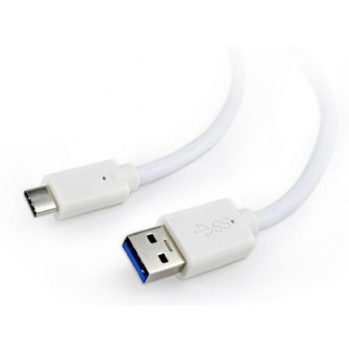  CCP-USB3-AMCM-6-W USB 3.0 AM to Type-C cable (AM/CM), 1.8 m, white 19659 Cene