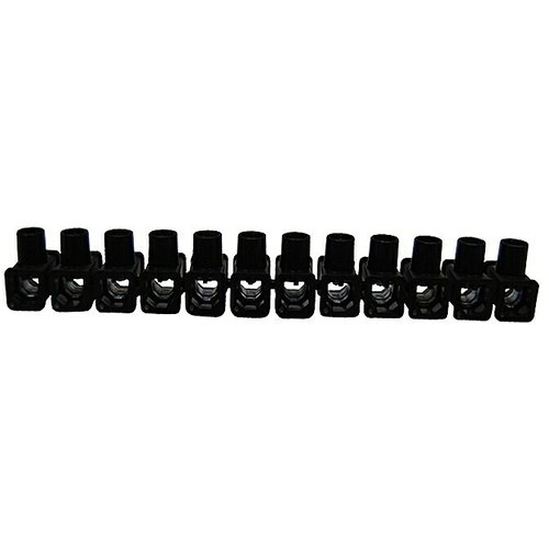Ass Klema za doze (&amp;Scaron;tevilo polov: 12 kos, 2,5 mm&amp;sup2; - 6 mm&amp;sup2;, Črna) Slike