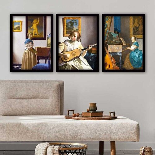 Wallity Set uramljenih slika 3SC_UN3844990, 3 dijela Cene