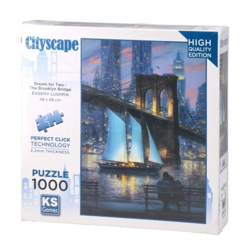  Cityscape, slagalica, Bruklinski most, 1000 delova Cene