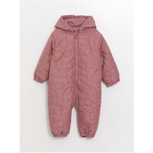 LC Waikiki LCW Hooded Patterned Baby Girl Astronaut Coat Slike