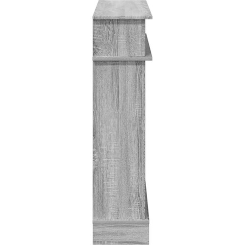  Okvir za kamin Siva Sonoma 102 x 26 x 100 cm Konstruirano drvo Slike