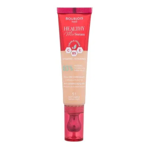 Bourjois Healthy Mix Serum Clean & Vegan Roll-on Concealer korektor z učinkom seruma za okoli oči 13 ml Odtenek 51 light vanilla