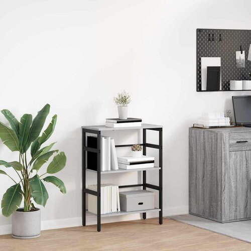 Polica Siva Sonoma 60 x 29,5 x 81 cm Konstruirano drvo Cene