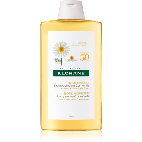 Klorane Chamomile &amp;scaron;ampon za blond lase 400 ml Slike