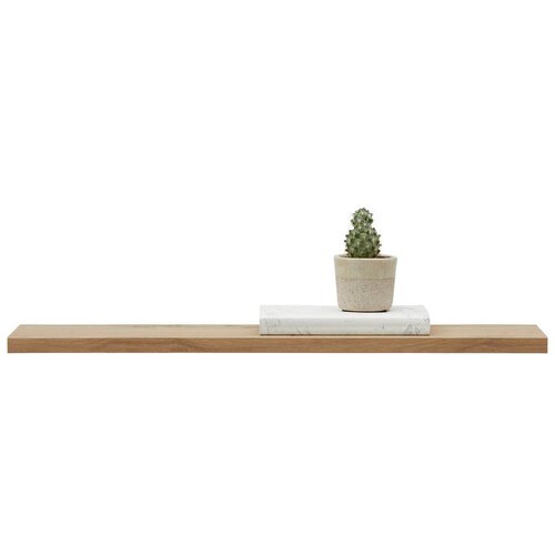 M&amp;ouml;max stenska polica chany, barva hrasta, 80x25cm Slike