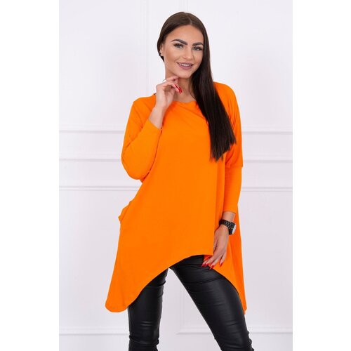 Kesi Oversize blouse orange Slike