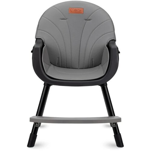 Momi stolica za hranjenje bebe flovi grey black, 6m+ Slike