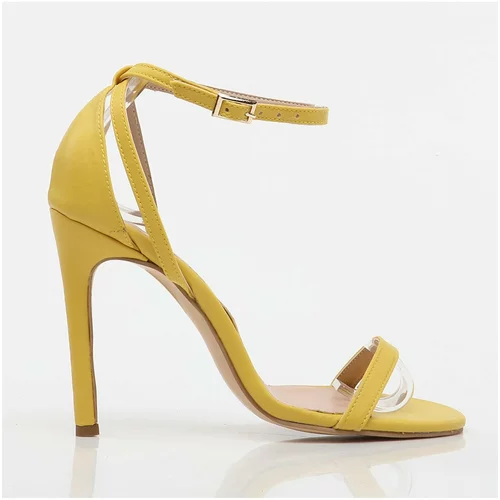 Hotiç Sandals - Yellow - Stiletto Heels