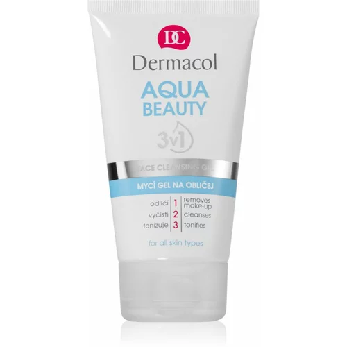 Dermacol Aqua Beauty gel za pranje lica 3 u 1 150 ml