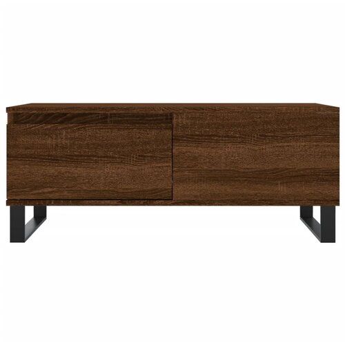  Stolić za kavu smeđa boja hrasta 90x50x36,5cm konstruirano drvo Slike
