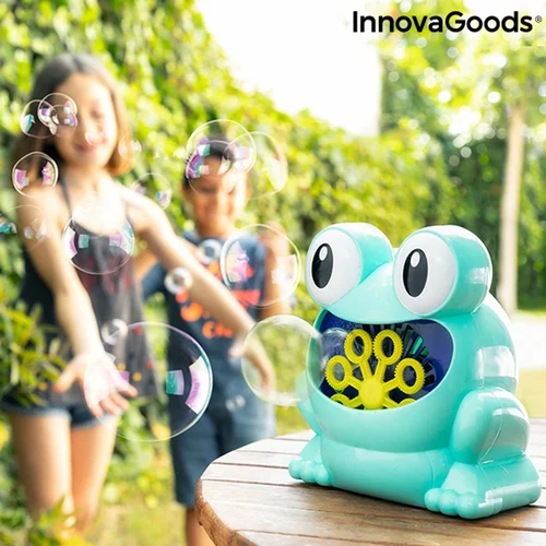 InnovaGoods Automatski stroj za mjehuriće sapuna Froggly