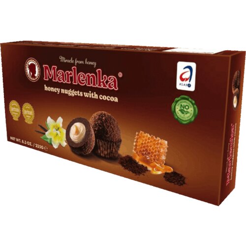 Nepoznato MARLENKA kuglice med kakao 235g Cene