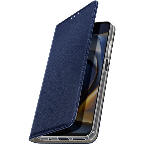 AVIZAR ohišje za motorola moto E15 / G05 clamshell magnetno stojalo za denarnico, modra noč, (5000010865) Cene