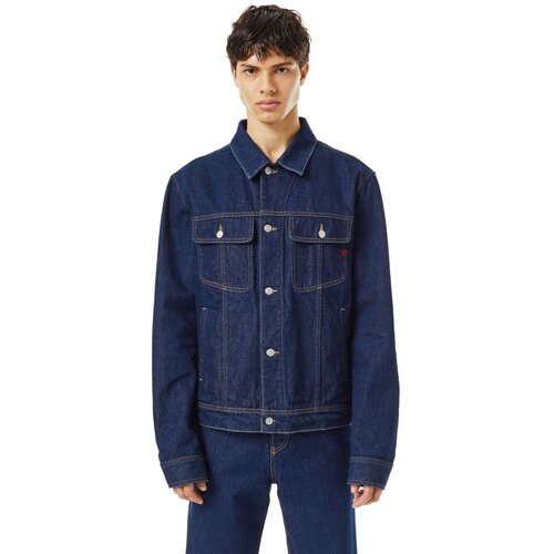 Diesel Jacket - D-BARCY JACKET blue Slike