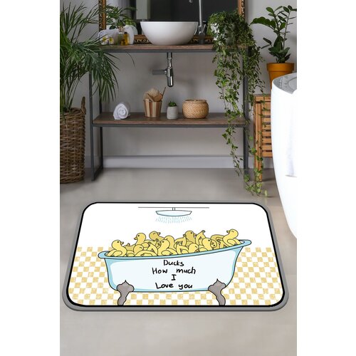 Lessentiel Maison prostirka za kupatilo 70x120cm Šarena Slike