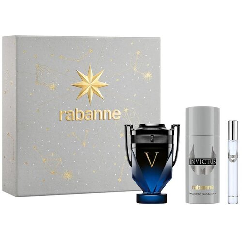Paco Rabanne Mu&scaron;ki parfemski set Invictus Victory Elixir EDP, 100ml+Dezodorans, 150ml+Mini parfem EDP, 10ml Cene