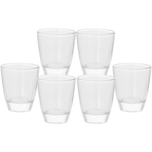 Alpina Paket 6 kozarcev za &scaron;ote 45ml, združljivi z alkoholnimi pijačami, odporni, Prozorno, (5000071316) Cene