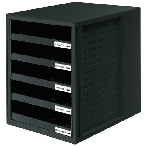 Han Predalnik System Box, odprt, črn Cene