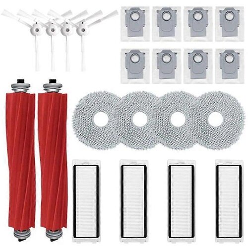 INORCO Glavna stranska krtaa Hepa Filter Mop Krpe Vreka za prah Zdruljivi nadomestni deli Robotski sesalnik Roborock Q Revo/P10 A7400RR, (21983992) Slike