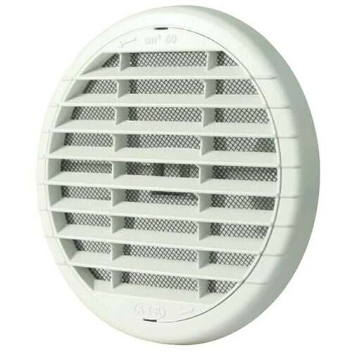 Marley Okrugla ventilacijska re&amp;scaron;etka Euro (Bijele boje, 135 mm) Slike