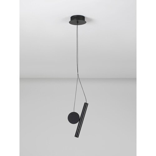 Nova Luce Mat crna LED viseća svjetiljka aluminijska &amp;oslash; 23,5 cm Vero &amp;ndash; Slike