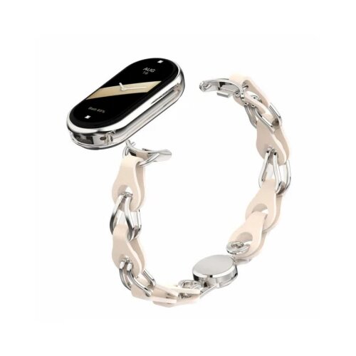 Xiaomi Smart Band 8 Chain Strap White Cene