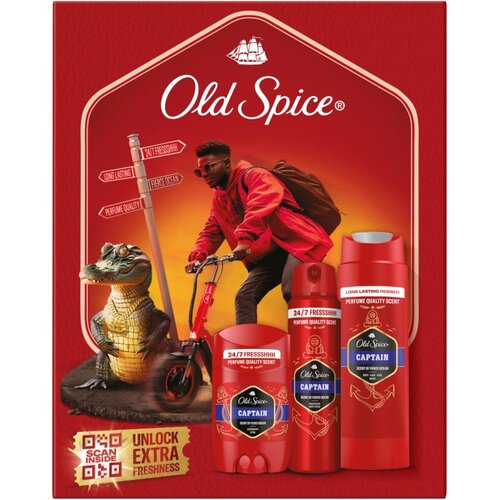 Old Spice Captain Gift Set darilni set Slike