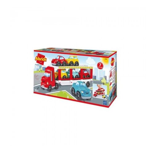 Ecoiffier Playset Ecoiffier 3289 Car carrier truck Slike