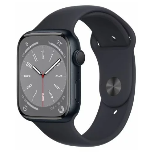 Apple Watch Series 8 GPS 41mm Midnight Aluminium Case S/M Midnight Sport Band
