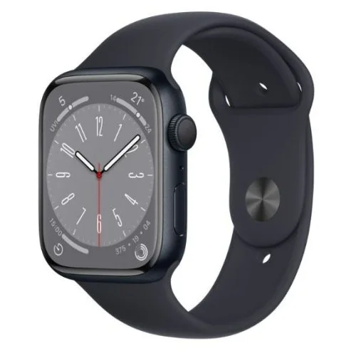 Apple Watch Series 8 GPS 41mm Midnight Aluminium Case S/M Midnight Sport Band