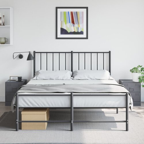 VidaXL Nočna omarica 2 kosa antracit 34,5x39x44 cm jeklo Slike