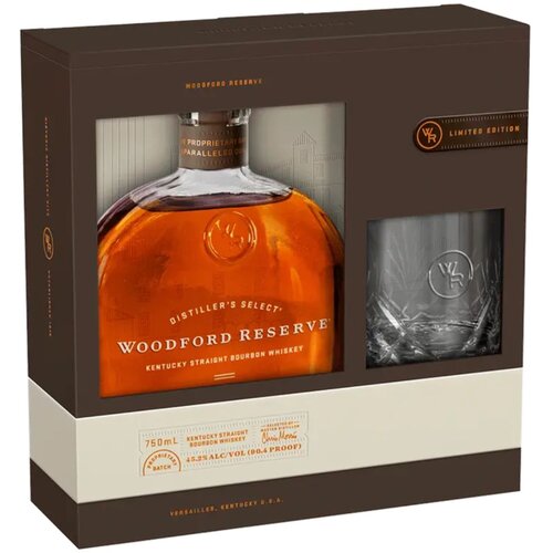 Woodford Viski Reserve Glass 43,2% 0.7l Cene
