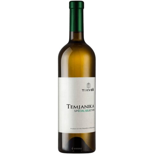 Tikve&amp;scaron; Belo vino Temjanika Special Selection, 0.7l Slike