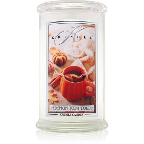 Kringle Candle Pumpkin Rum Toddy dišeča sveča 624 g Cene