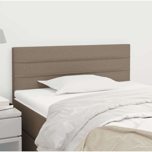  Posteljno vzglavje taupe 80x5x78/88 cm blago Cene