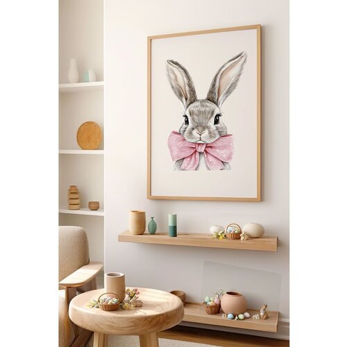 WALLXPERT Arteastermodel46-3348 Vi&scaron;enamenska Dekorativna Slika u Ram Cene