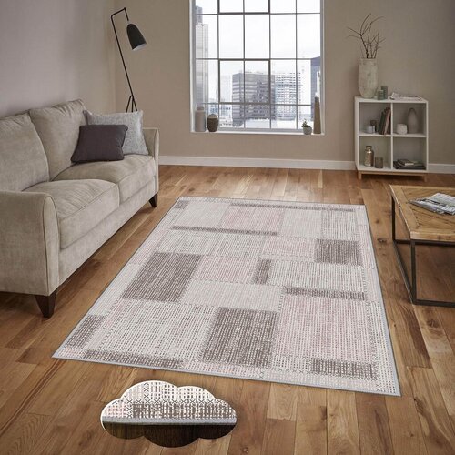 Conceptum Hypnose Tepih Eexfab1205, Pravougaoni, 80 x 150 cm, Smeđi Cene