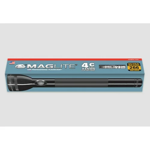Maglite Baterijska svetilka S4C015 MAG 4C črna v kartonski š