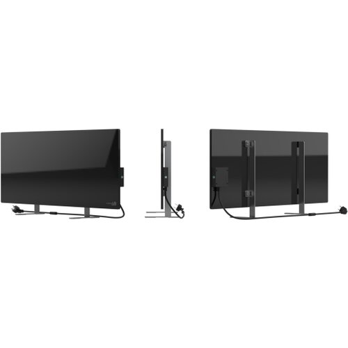 Aeno AGH0001S Panelni radijator, 700 W, Konvektorski, Crni Slike