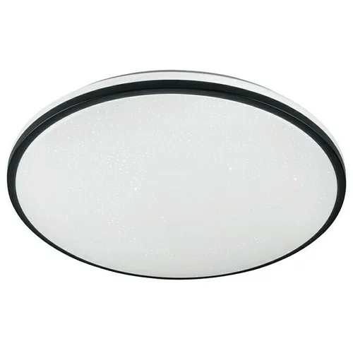 Ferotehna Okrugla stropna LED svjetiljka Lilian Sky (24 W, Ø x V: 38 x 6 cm, Bijelo - crne boje, Hladna bijela)
