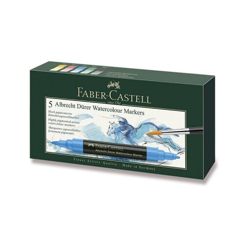 Faber-Castell Akvarelni flomastri Albrecht Dürer - 5 barv Cene