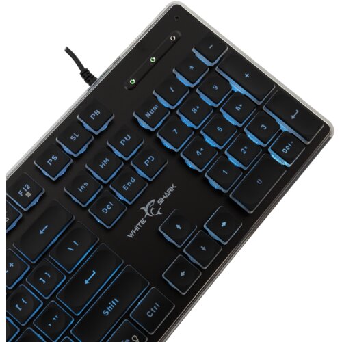 WHITESHARK Tachi GK-003141 gaming tipkovnica, US, crna Slike