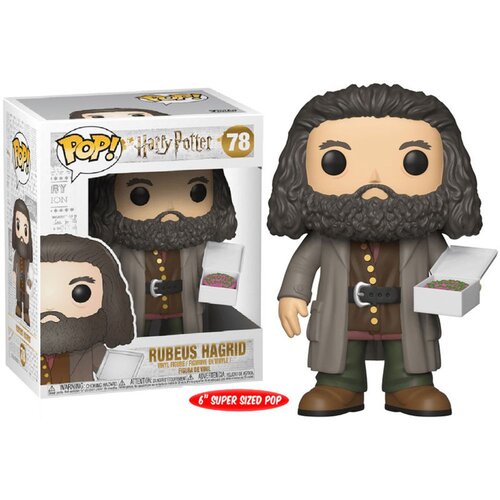 Funko Bobble Figure Harry Potter Holiday POP! - Rubeus Hagrid with Cake Slike