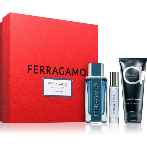 Ferragamo Intense Leather Set darilni set za moške Cene