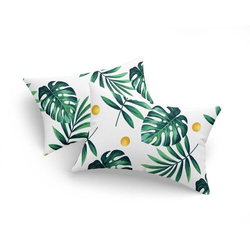  Monstera set jastučnica, bijela Cijene