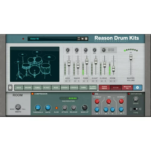 Reason Studios Reason Drum Kits (Digitalni izdelek)